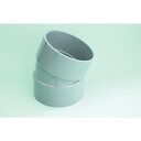 東栄管機 トーエー VU継手 22°1/2エルボ 100 (1個) 品番:VU22.5L100