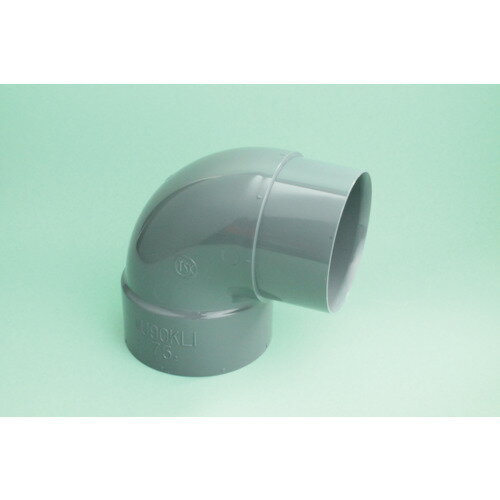東栄管機 トーエー VU継手 90°片受片差しエルボ 100 (1個) 品番：VU90KLI100