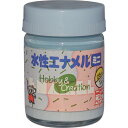 【6/22 20:00~6/27 01:59迄 ポイント2倍 お買い物マラソン】 ニッぺ 水性エナメルミニ 25ml クリスタルブルー HSB019-25 (1個) 品番:49365481