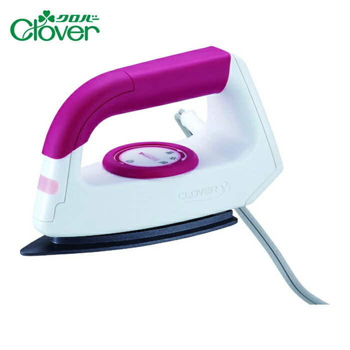 i納期や在庫状況をお問合せの際は下記の商品コードをお伝えください商品コードts_1663139特長細かい作業のために考えられたアイロンです。指先の様な感覚で使える独自のソール形状です。握りやすく、手への負担を軽減するソフトハンドルです。リーチが長く見やすい先端、調節しやすい大きめダイヤルです。汚れが付きにくいフッ素樹脂加工です。水を嫌う生地（シルク・レーヨンなど）にも安心して使えるドライタイプのアイロンです。用途一般家庭用。商品スペック仕様・規格幅(mm)：60高さ(mm)：90電源(V)：交流100(50・60Hz共用)消費電力(W)：80全長(mm)：160色：ハンドル部：ワインレッド、本体：白温度設定：(低）約80〜110℃（中）約130〜150℃（高）約180〜200℃材質／仕上ボディ：PBT・TPE、かけ面（ソール）：アルミニウム（フッ素樹脂加工）注意事項日本国内用に設計されているため、海外では使用できません。家庭用の設計されておりますので、業務用としてのご使用については保証の対象外になります。スチームはついていません。※画像は代表画像です。色・仕様は型番により異なります。CLOVER 布用接着剤 を見るその他 布用接着剤 を見る関連キーワード：CLOVER / クロバー / 布用接着剤 / SC8329