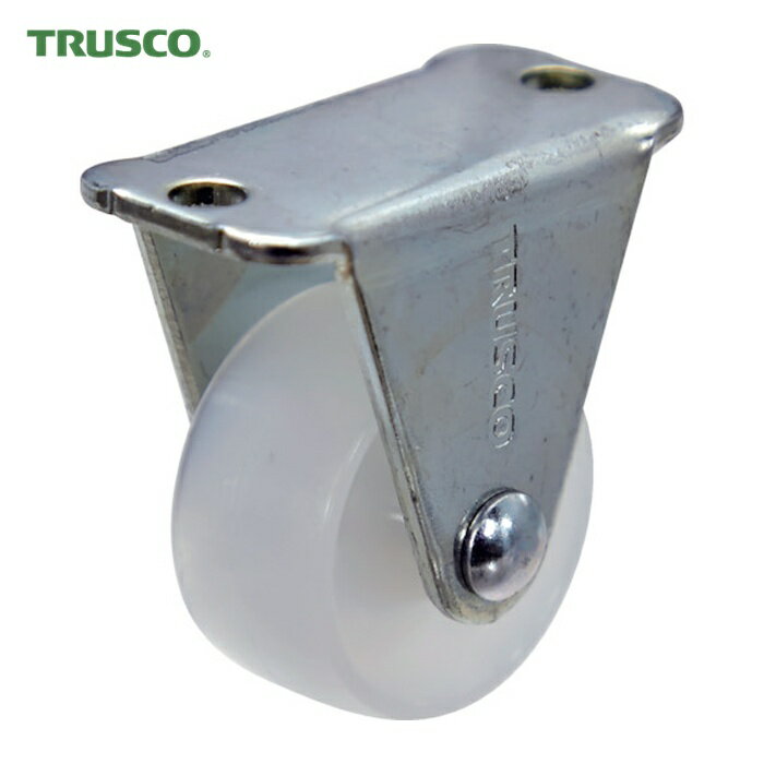 トラスコ TRUSCO キャスター TYGシリーズ 固定 ナイロン車 25mm (1個) 品番：TYGNYK-25