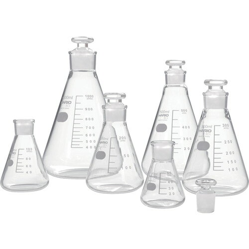 ハリオ HARIO 共栓三角フラスコ200ml(TS27) (1個) TSF-200-SCI