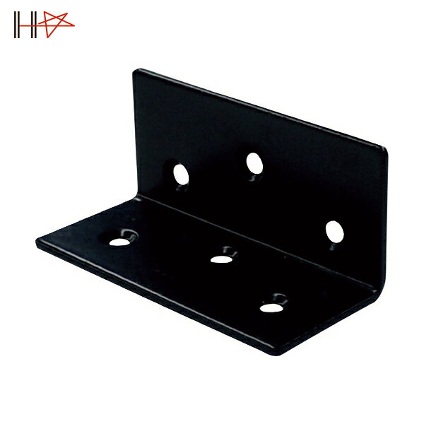 ダイドーハント 2×4サポート L型アングル タイプ1 24-A1-BK (1個) 品番：10179006