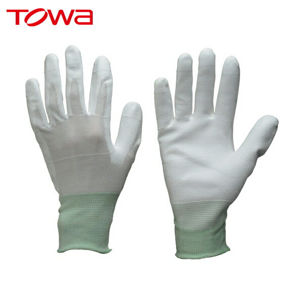 東和 トワロン 作業手袋 ウレタン背抜き手袋 クリーン背抜き LL (1双) 品番:100-LL 作業用手袋 すべり止め ウレタン 背抜き 手袋