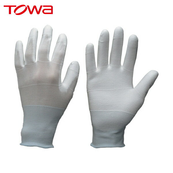 東和 トワロン 作業手袋 ウレタン背抜き手袋 クリーン背抜き M (1双) 品番:100-M 作業用手袋 すべり止め ウレタン 背抜き 手袋