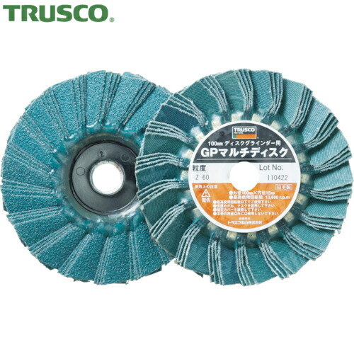 ȥ饹 TRUSCO ǥڡѡ GPޥǥ 륳˥ 100mm 5 60# (1Ȣ) ֡GP100MZ (60)