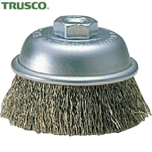 トラスコ TRUSCO 電動工具用カップブラシ Φ75 SUS304 線径0.30 (1個) 品番：GCB-75S