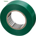トラスコ TRUSCO 脱鉛タイプビニールテープ 19mmX10m 10巻入り 緑 (1Pk) 品番:GJ-2110 GN