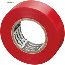 トラスコ TRUSCO 脱鉛タイプビニールテープ 19mmX10m 10巻入り 赤 (1Pk) 品番:GJ-2110 R