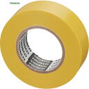 トラスコ TRUSCO 脱鉛タイプビニールテープ 19mmX10m 10巻入り 黄 (1Pk) 品番:GJ-2110 Y