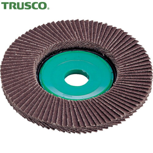 トラスコ TRUSCO ディスクペーパー GPトップDX アランダム Φ100mm 2層構造 5枚入 40# (1箱) 品番：GP100DX (40)