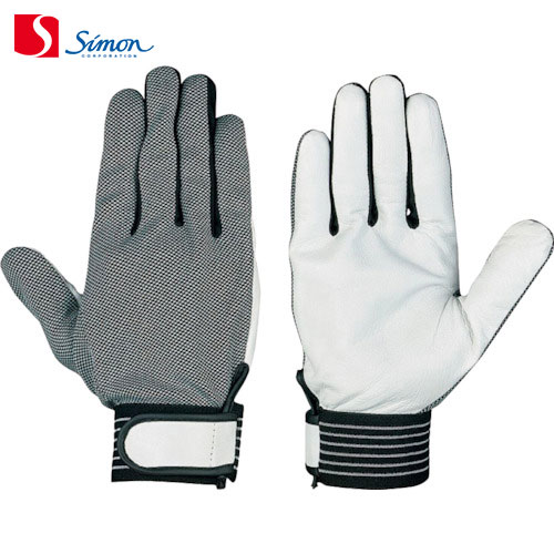シモン 作業手袋 革手袋 ヤギ革手袋 GT-138 Mサイズ (1双) 品番：GT-138-M