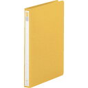 リヒト LIHIT A4/Sリングファイル 黄 収納数150枚 (1冊) 品番:F867U-5