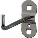 【6/22 20:00〜6/27 01:59迄 ポイント2倍 お買い物マラソン】 SHUTER パンチングパネル用L字フック 80mm(10個入り) (1袋) ...