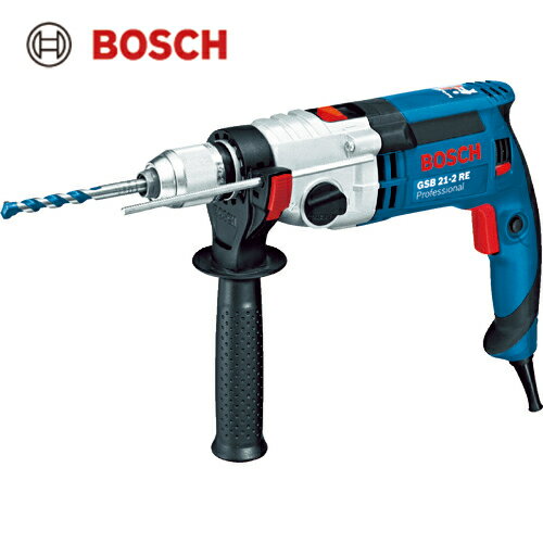 BOSCH(ボッシュ) キーレス振動ドリル (1台) 品番：GSB21-2RE