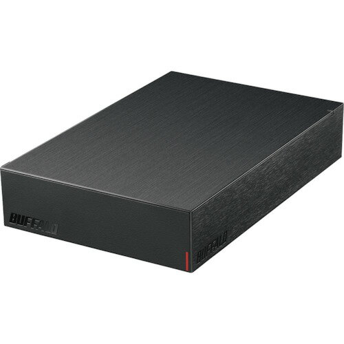 バッファロー USB3.2(Gen.1)対応外付けHDD 6TB ブラック (1個) 品番：HD-LE6U3-BB