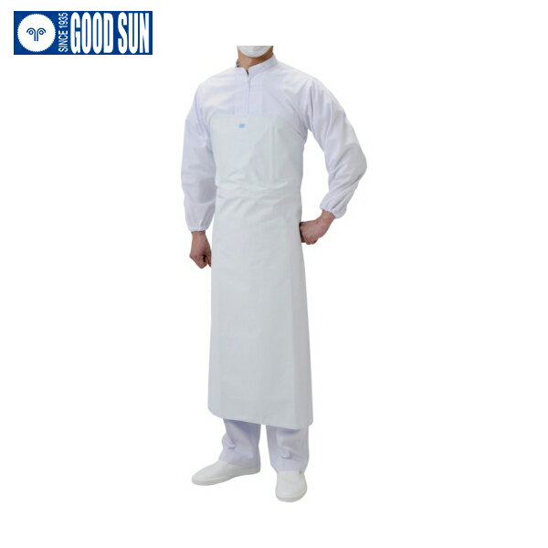 弘進ゴム クイックエプロン 白 フリーサイズ (1枚) 品番：G0435AAF