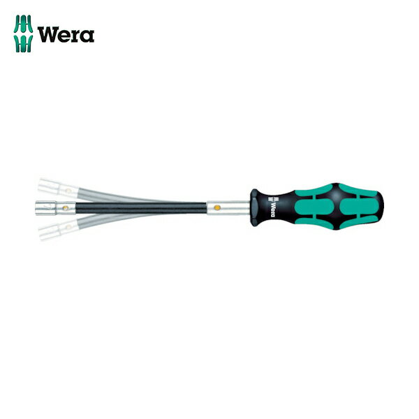 Wera(ヴェラ) 391 フレキシブルナットドライバー 6X167 (1本) 品番：028148 1