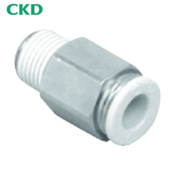 CKD ˥塼祤 ȥ졼ȥ Ŭ塼ֳ¡4mm ³R1/8 (1) ֡GWS4-6