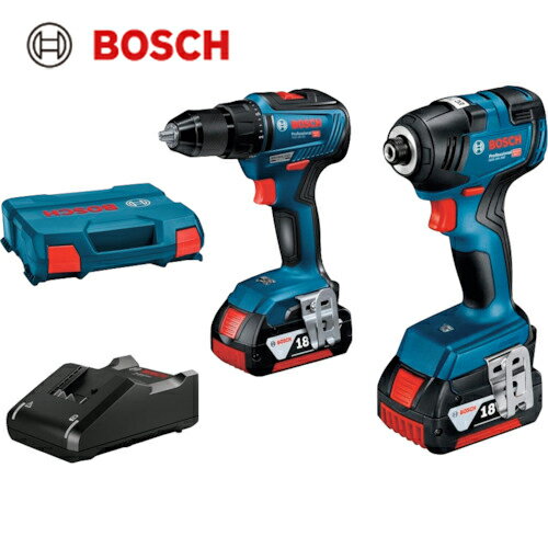 BOSCH(ボッシュ) 18Vコンボキット インパクト+振動ドライバードリル (1台) 品番：GDR18V200GSBN