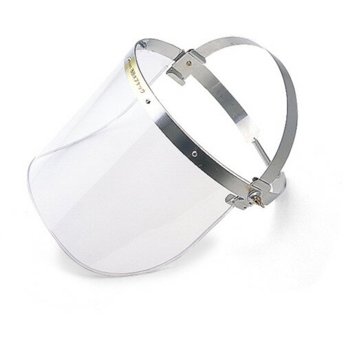 リケン 防災面 FS-3000(ヘルメット取付型・防曇/ハードコート) (1個) 品番:FS-3000