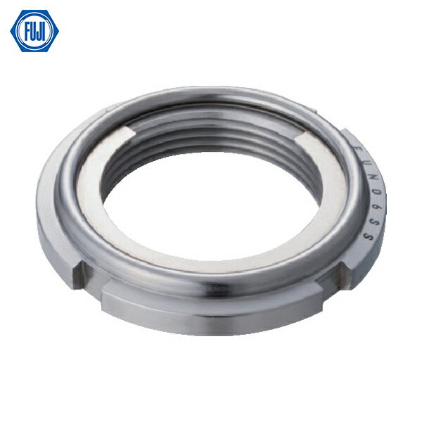 冨士精密 軸受 駆動機器 伝導部品 ベアリング用ナット FINE U-NUT M40×1.5 SS400 (1個) 品番：FUN08SS
