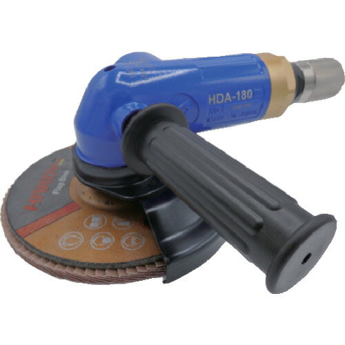 三研空機 Sun Ken エアーグラインダー 小型アングルグラインダー HDA-180 (1台) 品番：HDA-180