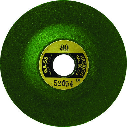 レヂボン グリーンエースゴールドGA58 58×3×9.6 80 (25枚) 品番：GA583-80