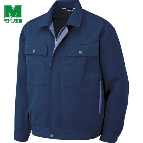 ミドリ安全 作業服 作業着 ユニフォーム ブルゾン ネイビー SS (1着) 品番：G 567-UE-SS