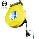 日平 リール コンセントリール 10M 125V・6A (1台) 品番:HEP-610C-Y