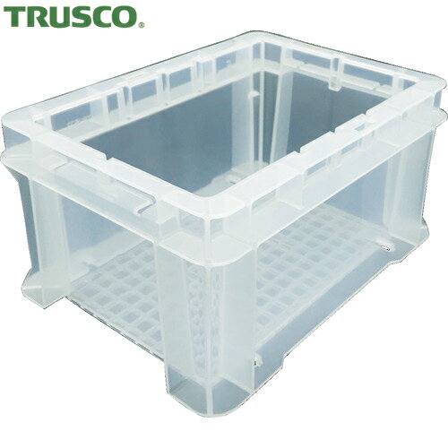 トラスコ TRUSCO Fシリーズコンテナ 5L 透明 (1個) 品番：F-5TM