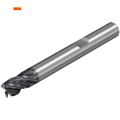SANDVIK サンドビック コロミルDura一般加工用超硬エンドミル（732） 1730 (1本) 品番：1K324-1000-XB ..