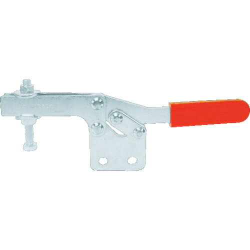 大阪角田興業 ハンドル横型トグルクランプ（下方押え型） No.38S大 スチール製 締圧力2.8kN (1個) 品番：KC-38S-L