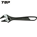 TOP トップ工業 プロ用 モンキー 薄型ストレートモンキ (1丁) 品番:HT-24