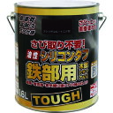 ニッぺ 油性シリコンタフ 1.6L ブラックチョコレート HYS107-1.6 (1缶) 品番：4976124218538