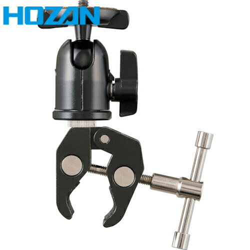 HOZAN ホーザン 自由雲台（クランプ付） (1個) 品番：L-506