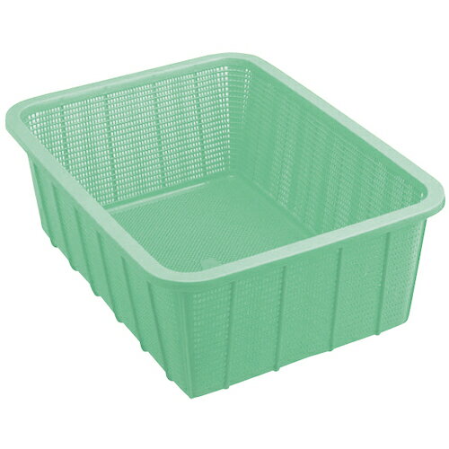 積水 角かご深型 大 緑 (1個) 品番：K5442G GN