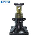 大洋製器工業 TAIYO 建築ジャッキ 60mm(1048054) (1台) 品番:JK60