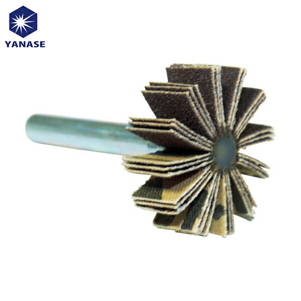 【6/22 20:00〜6/27 01:59迄 ポイント2倍 お買い物マラソン】 柳瀬 ヤナセ 研削研磨用品 NEOフラップPタイプ 30×25×6 ＃120 (5個) 品番：JF30256120