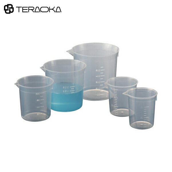 テラオカ 計量カップ ニューデスカップ 100mL （500個入） (1Cs) 品番：20-4211-00