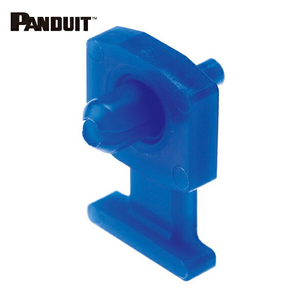 パンドウイット PANDUIT リベット式薄型押し込み固定具 青 （100個入） (1袋) 品番：KIMS-H430-C6