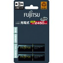 富士通 ニッケル水素充電池 高容量タイプ 単3 (2本入) (1Pk) 品番：HR-3UTHC(2B)