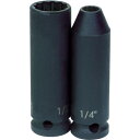 WILLIAMS インパクト用ソケットセット ディープ 3/8 12角 13本 (1S) 品番:JHW36924