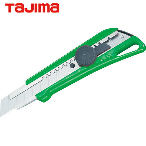 タジマ カッターナイフ 内蔵ネジプロ(緑) (1丁) 品番：LC521GBL