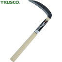 トラスコ TRUSCO 鎌 カマ かま 草刈り鎌 片刃薄鎌 鋼付 195mm (1丁) 品番:KUH-195