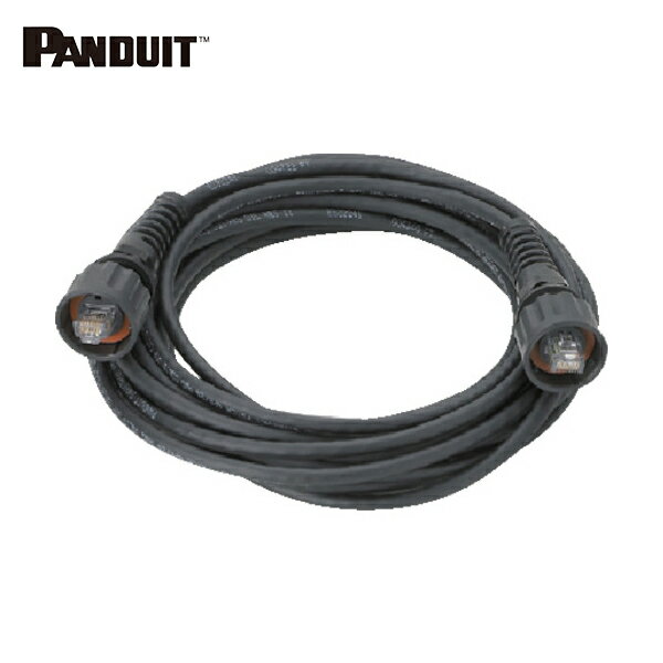 パンドウイット PANDUIT CAT5E 高ノイズ対応産業用LANケーブル 緑青 5m (1本) 品番：ISTPHCH5MTL