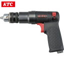 KTC 京都機械工具 エアドリル チャック能力10mm 穴あけ能力10mm 全長195mm (1台) 品番:JAP110