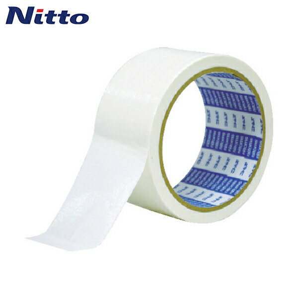 ニトムズ ガラス破損個所 シートやテントの補強 多用途補修テープlite 48mm×10mホワイト (1巻) 品番：M..