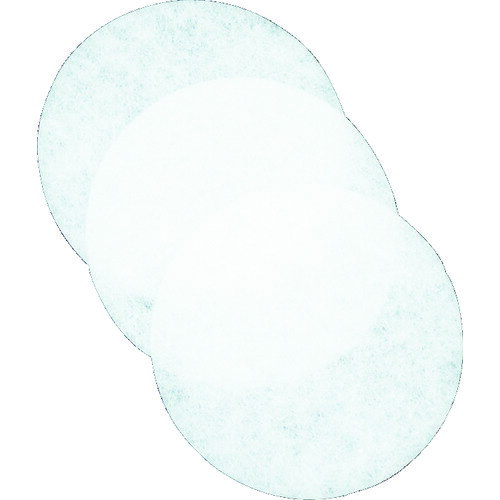 橋本 モーターフィルター 粘着タイプ(10枚入)100ΦMM 厚さ4mm (1箱) 品番：NM100S