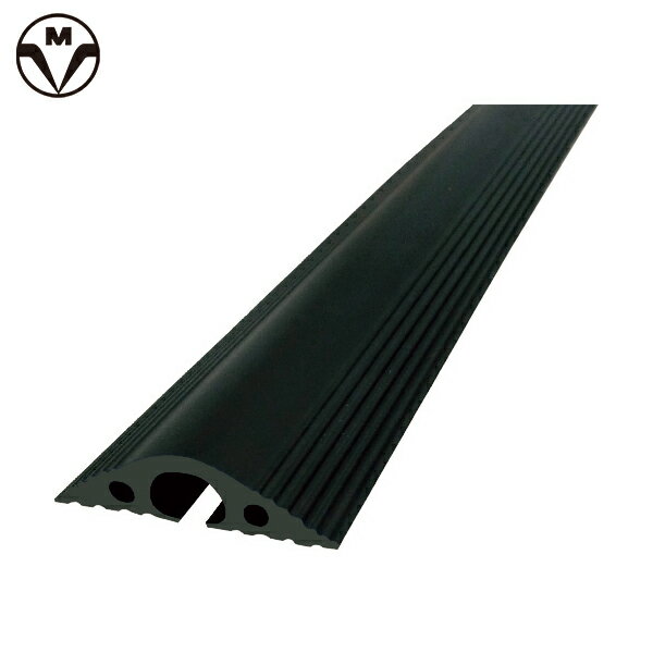 マサル 軟質プロテクタ 幅60 5m巻 ブラック (1本) 品番：NP650W